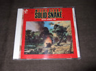 MSX2 Métal Gear 2 Solide Serpent Bande Sonore CD Tactique Espionnage Jeu Konami