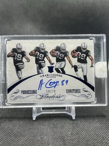 Amari Cooper progressioni perfette - Zaffiro su carta auto /20 Oakland Raiders - Foto 1 di 2