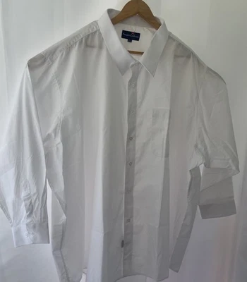 Camisa Prosper Exclusiva Vestido Cuello Talla 22.5 36/37 Blanco Bolsillo Botones Foto 1 de 4