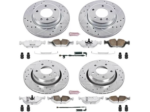 Kit de pastillas de freno y rotor delanteras y traseras para BMW 328Ci SD189VG 2000 Foto 1 de 1