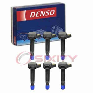 6 pc Denso Direct Ignition Coils for 1999-2010 Honda Odyssey 3.5L V6 Spark mq - Picture 1 of 5