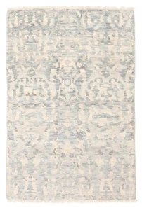 3'7" x 5'6" Hand Knotted Area Rug Traditional Oriental Wool Carpet - Picture 1 of 9