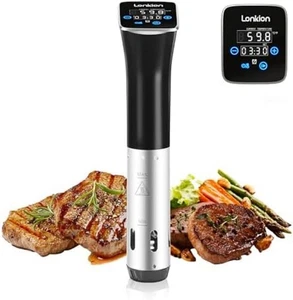 Anova Culinary Sous Vide Precision Cooker Pro, 1100 Watts, Black and Silver - Picture 1 of 6