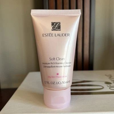 Limpiador en espuma rico en hidratación suave Estee Lauder 1,7 oz / 50 ml NUEVO Foto 1 de 2