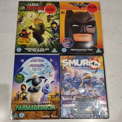 The LEGO Ninjago / Lego Batman / Smurfs / Farmageddon Movie bundle NEW & SEALED - Image 1 of 4