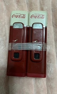 Coca Cola Coke Machine Salt and Pepper Shakers Vintage S & P Kitchen Decor 1993, - Picture 1 of 4