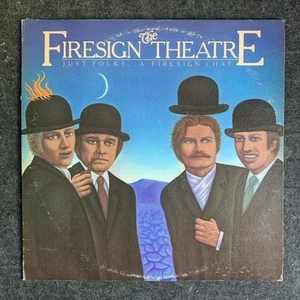 Firesign Theatre : Just Folks...A Firesign Chat : Vinyl Record : FLY001 : VGC - Picture 1 of 3
