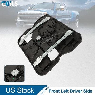 For 2011-2012 Ram 1500 Crew Cab Pickup Front Left Window Regulator without Motor - Image 1 of 4