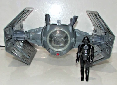 Darth Vader Tie Fighter Advanced Complete Star Wars 1978 Kenner Vintage WORKS! - Image 1 of 4