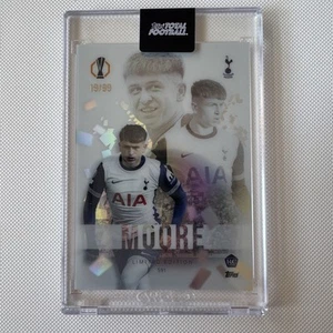 MIKEY MOORE Spurs Rookie /99 Limited Edition 2024-25 Topps Total Football - Picture 1 of 4