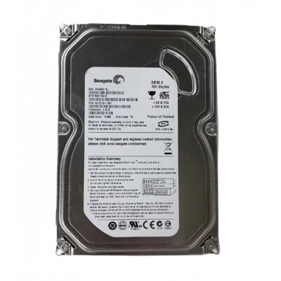 Seagate ST3160215ACE 160GB 7200RPM IDE PATA ATA-100 3.5" Desktop HDD Hard Drive - Image 1 of 4