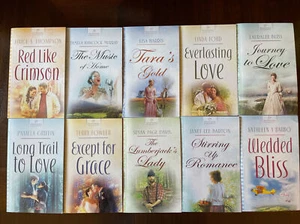 Heartsong Present Lot Of 10 Inspirational Books #5 Mixed Like New As Pictured - Picture 1 of 2