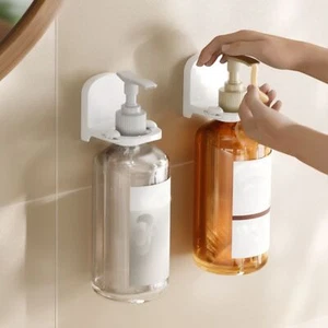 Self-Adhesive Shower Gel Hanger Shampoo Holder Bathroom Organizer Holder - Picture 1 of 5