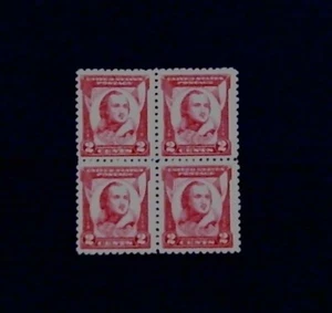 US Stamps Scott #690, 2c, Pulaski Issue, Block of 4, , OG, MNH 1931 - Picture 1 of 1