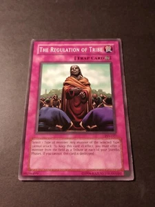 Yu-Gi-Oh! The Regulation Of Tribe Common Trap Card PSV-027 LP - Picture 1 of 1