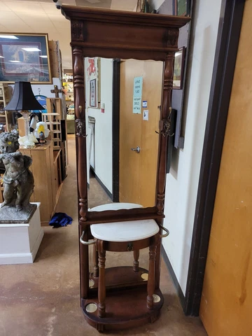 Pulaski Furniture Hall Tree w/Marble Shelf 1-152-7 Cover