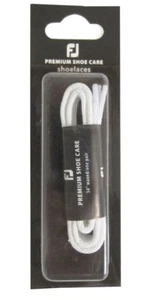FootJoy Waxed 34" WHITE rOund Golf Shoe or Dress LACE Laces 4 5 Eyelets FJ 32034 - Picture 1 of 6