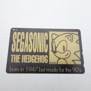Tarjeta telefónica japonesa Sonic The Hedgehog Mega Drive SEGA - Imagen 1 de 6