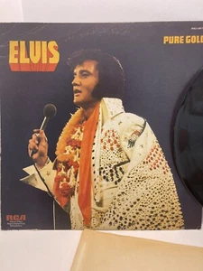 elvis presley pure gold RCA Records 1975 Vinyl LP King Of Rock & Roll Classic - Picture 1 of 3