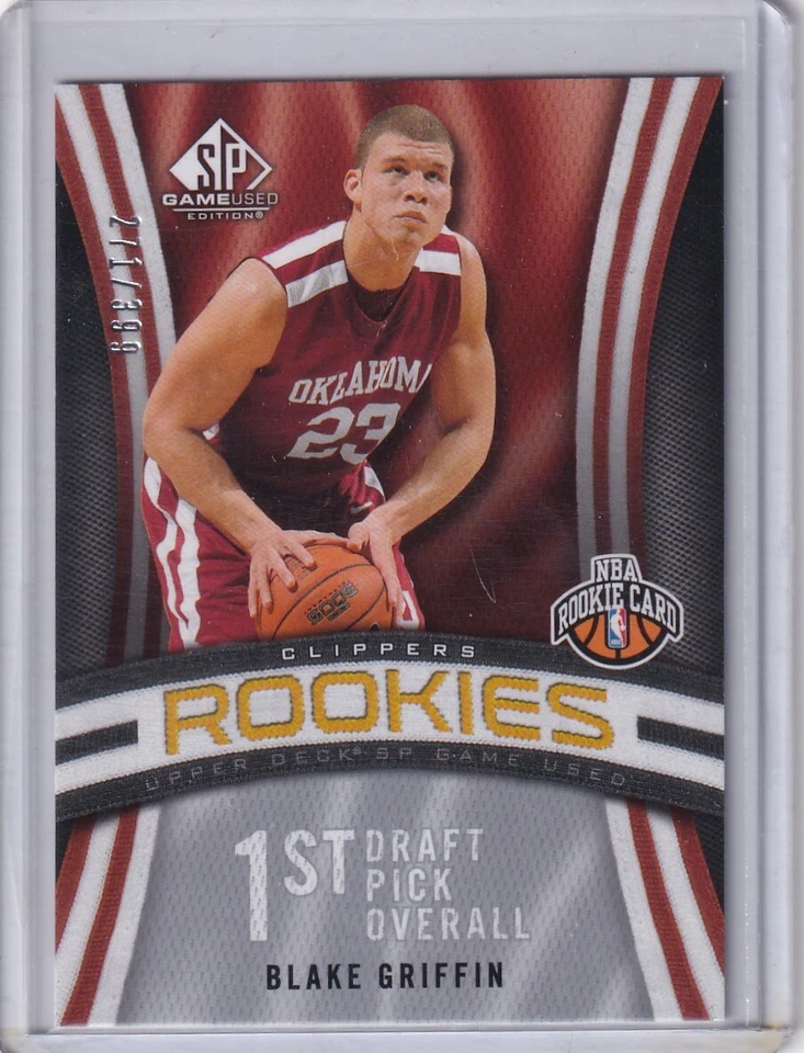 2009 SP GAME USED 103 BLAKE GRIFFIN 271/399 - Изображение 1 из 1