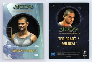 Ted Grant / Wildcat #C6 Arrow Season 3 Character Bios Cryptozoic 2017 Card - Picture 1 of 1