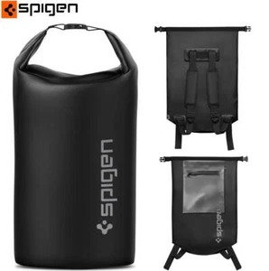 Wasserdichte Rucksack Tasche Spigen A631 Aqua Shield Dry Bag IPX6 30L, Schwarz - Bild 1 von 11