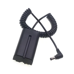 Cable de resorte de alimentación de batería ficticia DC2.5 a NP-F970 F550 para Sony 970 Atomos - Imagen 1 de 4
