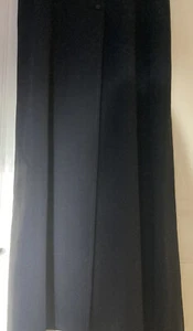 Vintage Long Black Skirt Size 12 Tall By Warner phillips (The Hem Needs Repair - Picture 1 of 8