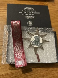 Charlie Bears Pretty Star Christmas Tree Decoration Teddy NEW Boxed