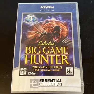 Cabela's Big Game Hunter 2005 Adventures PC CD-ROM ActiVision Windows XP - Image 1 of 3