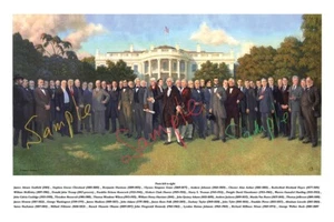 US Präsident Gemälde - Bild 1 von 2