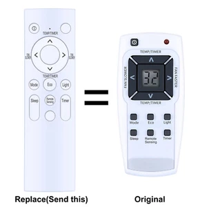 Remote Control For Frigidaire RG63F/EF-ELD Air Conditioner FFRE083WA1 FFRE103WA1 - Picture 1 of 7