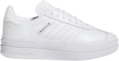 Mujeres Adidas Gazelle Negrita Fútbol Interior Zapatos Informales Talla 10 Triple Blanco IE5130 Foto 1 de 4