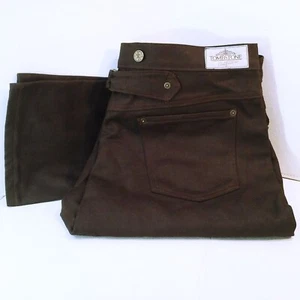 NWOT Tombstone Outfitters USA-made Brown Denim Jeans 40x36 Button-fly 5-Pockets - Picture 1 of 13
