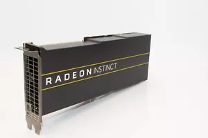 AMD Radeon Instinct Mi50 Accelerator 16GB HBM2 Machine Learning, HPC, AI, GPU - Picture 1 of 8
