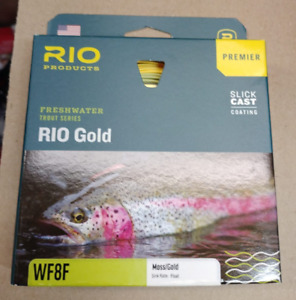 * RIO Premier Gold Fly Line - Color Moss/Gold - WF8F #2354
