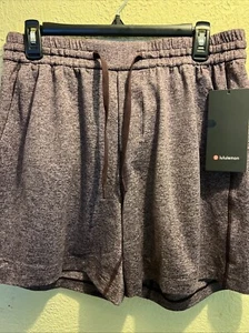 Lululemon Womens Soft Jersey Shorts Size Medium Waist-31” Brown NEW - Picture 1 of 8