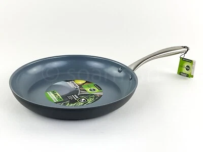 GreenPan Lima Collection Hard Anodized 12" Ceramic Frying Pan Oven Safe New