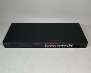 TP-Link TP-Link 16 Port 10/100Mbps Fast Ethernet PoE Switch TL-SL1218MP - Picture 1 of 6