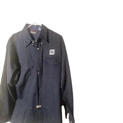 Juego de 3 camisas de trabajo de manga larga protectoras XL para hombre Balwark azul/bronceado/a cuadros... Foto 1 de 4