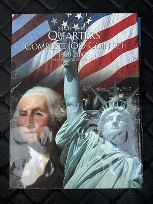 State Series Quarters Complete 100 Coin Set 1999-2008 Album - Image 1 of 4