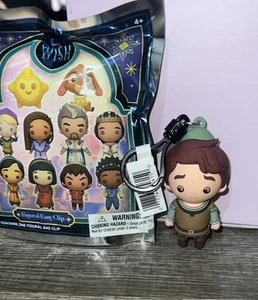 Disney WISH (Asha) Animated Movie SIMON Teen 3D Figural BAG CLIP Exclusive B-NEW - Picture 1 of 6