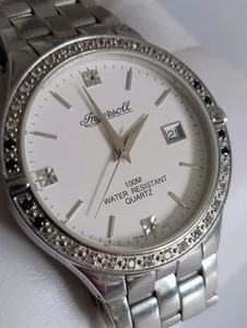 Ingersoll Mens Diamond Gemstone Watch 100m Date IN34161G - Picture 1 of 10