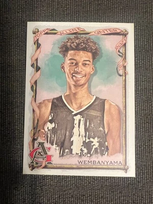 2023 Topps Allen & Ginter San Antonio Spurs Victor Wembanyama Rookie #271 - Image 1 of 2