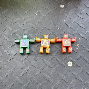 Vintage NakNak Battle Block Actionfigur Spielzeug Nak Nak 3 Stück Hasbro 2002 - Bild 1 von 7