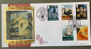 Benham FDC 2003 British Pub Signs BLCS258b Ltd Ed First Day Cover - RefN 37 - Picture 1 of 5