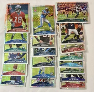 2009 Topps Chrome Lot of 20 X-Fractors!RC’s & Stars! Flacco, Pettigrew RC! - Picture 1 of 3