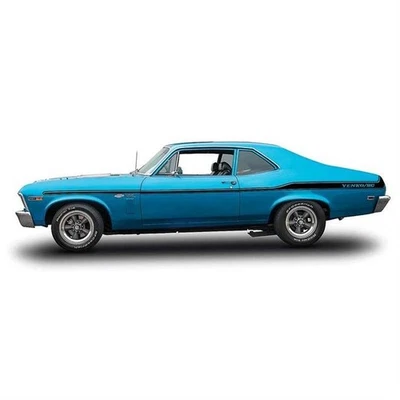 OER 14462 1969 Nova Yenko Stripe Set, Black - Image 1 of 4