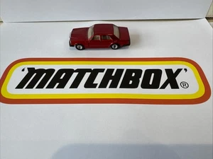 Vintage Matchbox MB66 Rolls-Royce Silver Spirit model toy car diecast 1986 Red - Picture 1 of 7