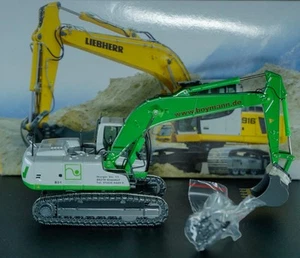 Excavadora sobre orugas hidráulica NZG Liebherr R 916, Boymann jardinería nuevo estado - Imagen 1 de 4